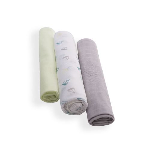 Set 3 museline din bumbac si fibre bambus swaddles ships