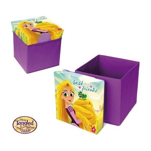 Taburet pliabil cu spatiu de depozitare rapunzel suncity