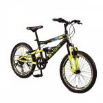 Bicicleta pentru copii Byox Versus Black 6 viteze 20 inch