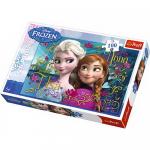Puzzle Trefl 100 Anna si Elsa Frozen