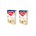 Pachet 2 x Cereale cu lapte Milupa Vise Placute 7 Cereale cu lapte si mere 250g, 8luni+