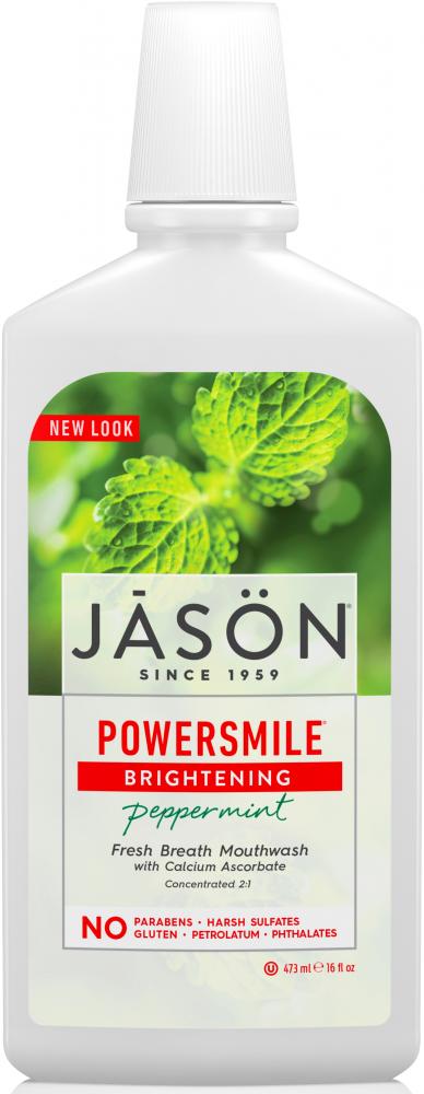 Apa de gura Power Smile pt albire si respiratie proaspata Jason albire imagine noua responsabilitatesociala.ro