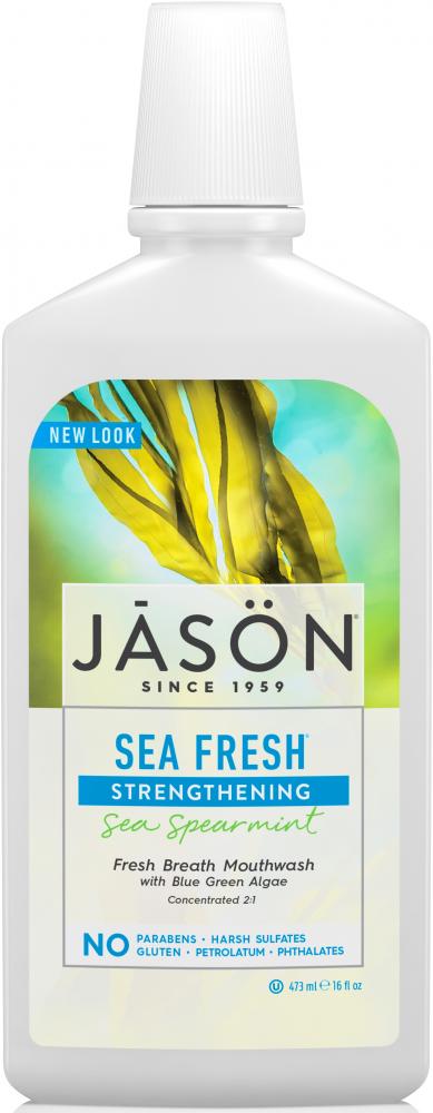 Apa de gura Sea Fresh cu sare de mare si minerale pt detoxifierea si intarirea dintilor Jason apa imagine noua responsabilitatesociala.ro
