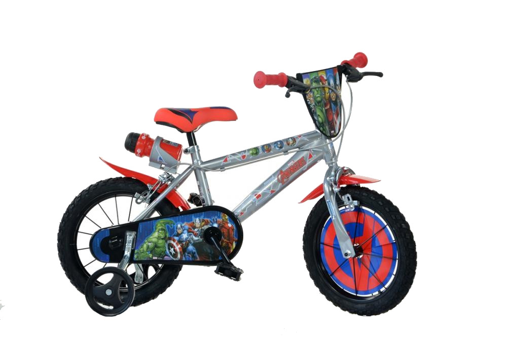 Bicicleta Avengers 14 Dino Bikes rosugri Avengers imagine 2022 protejamcopilaria.ro