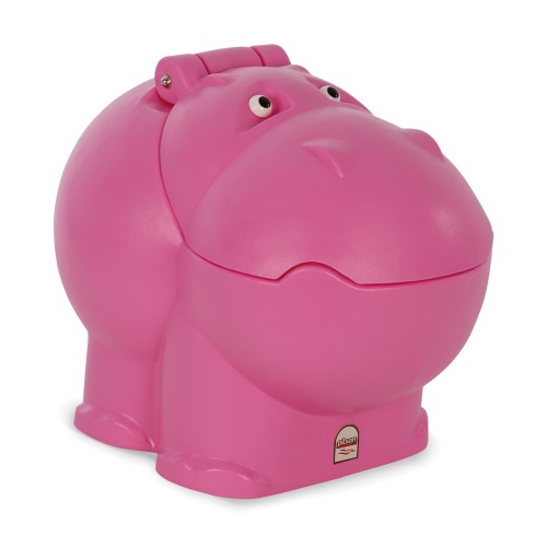 Cutie depozitare jucarii Hippo Toy Box Pink nichiduta.ro imagine noua