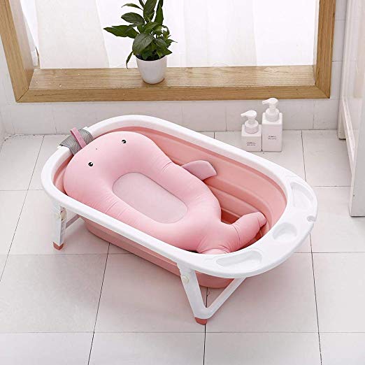 Hamac cadita Little Mom Baby bath cushion Wale Pink - 1 | YEO