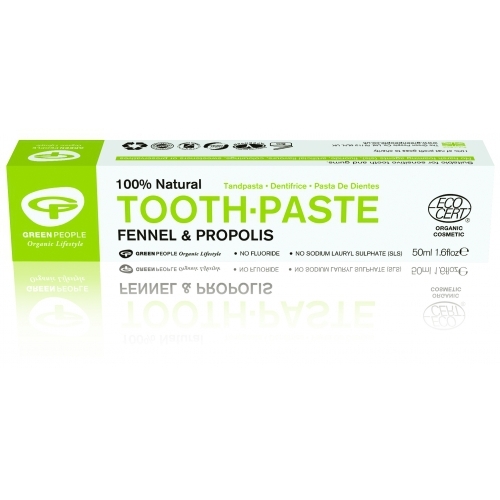 Pasta de dinti cu fenicul organic si propolis homeopata Green People