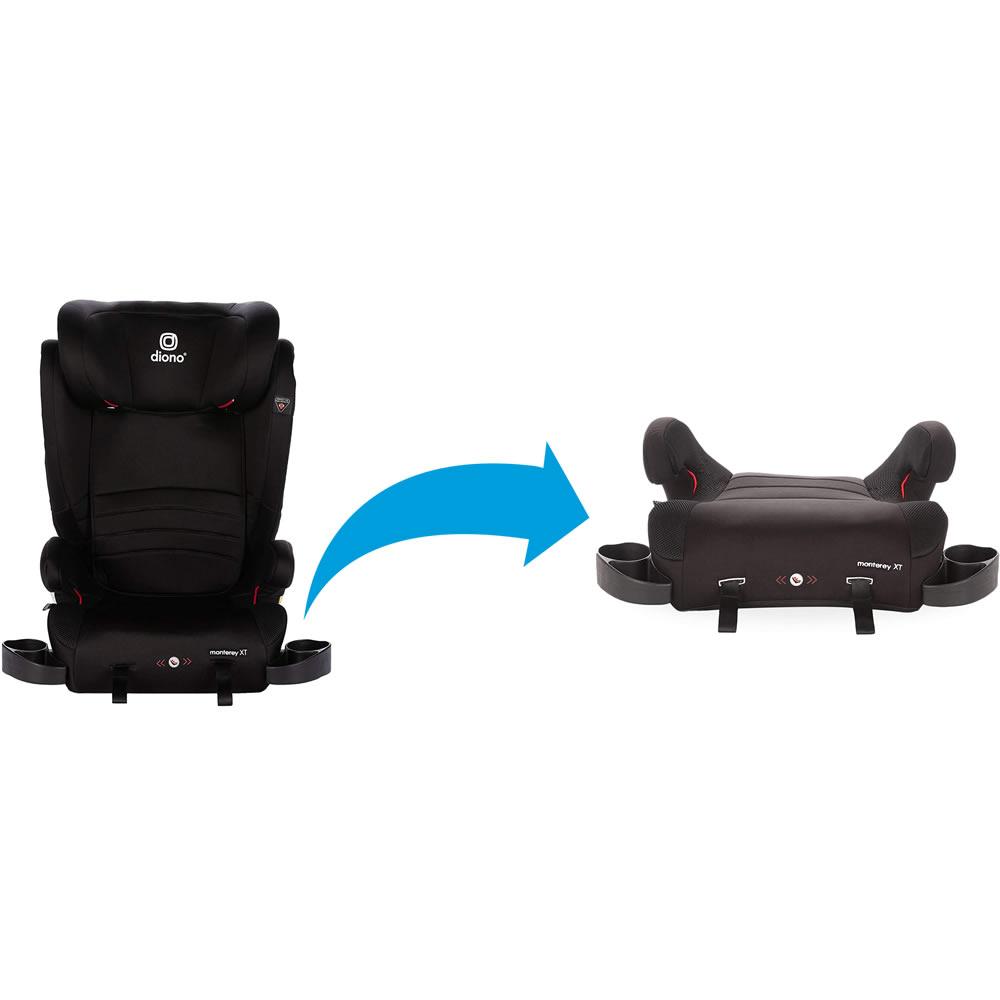 Scaun auto cu isofix 15-36 kg diono monterey xt fix black