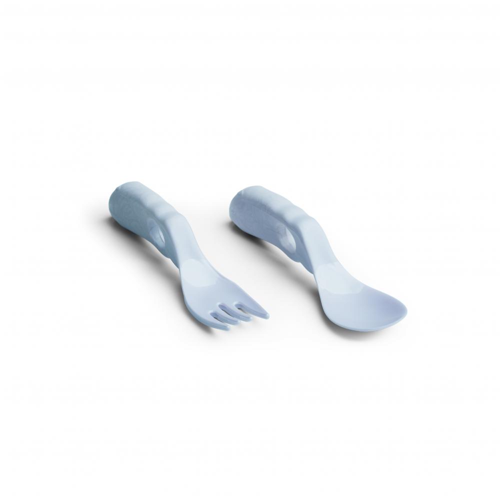 Set 2 tacamuri ergonomice heroeco +6 luni bleu