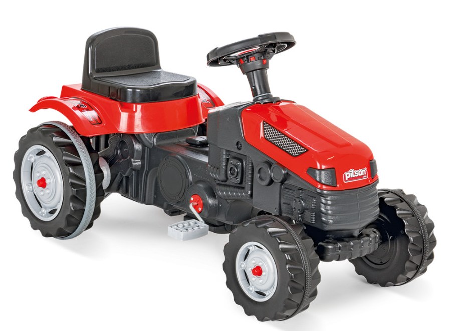 Tractor cu pedale pentru copii Active Red - 4