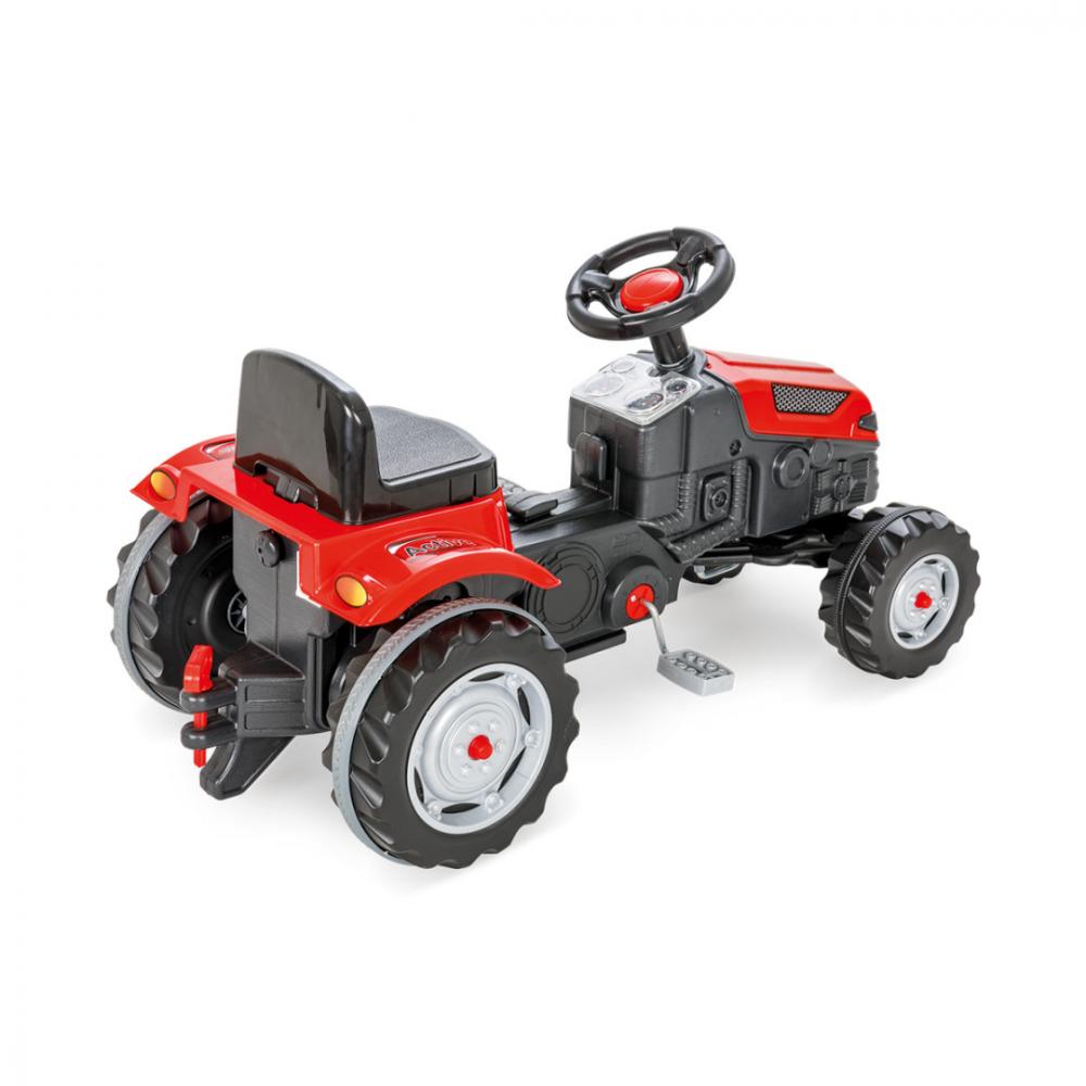 Tractor cu pedale pentru copii Active Red nichiduta.ro
