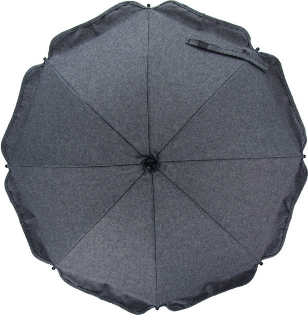 Umbrela pentru carucior UV 50+ Melange grey Fillikid - 1