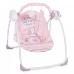 Leagan bebelusi cu conectare la priza Felice Pink Rabbit