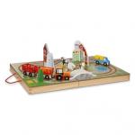 Set de joaca portabil Ferma Melissa & Doug