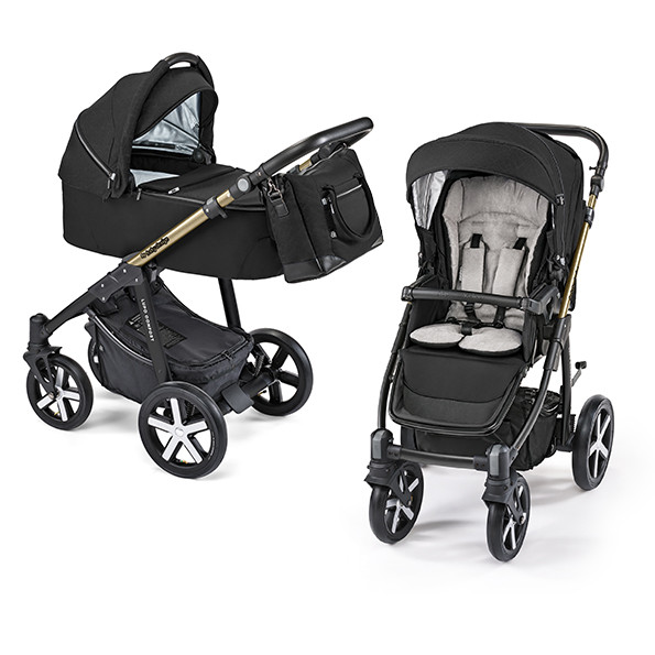 Carucior 2 in 1 baby design lupo comfort limited 12 black 2019