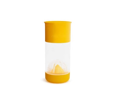 Cana miracle cu infuzor de fructe yellow