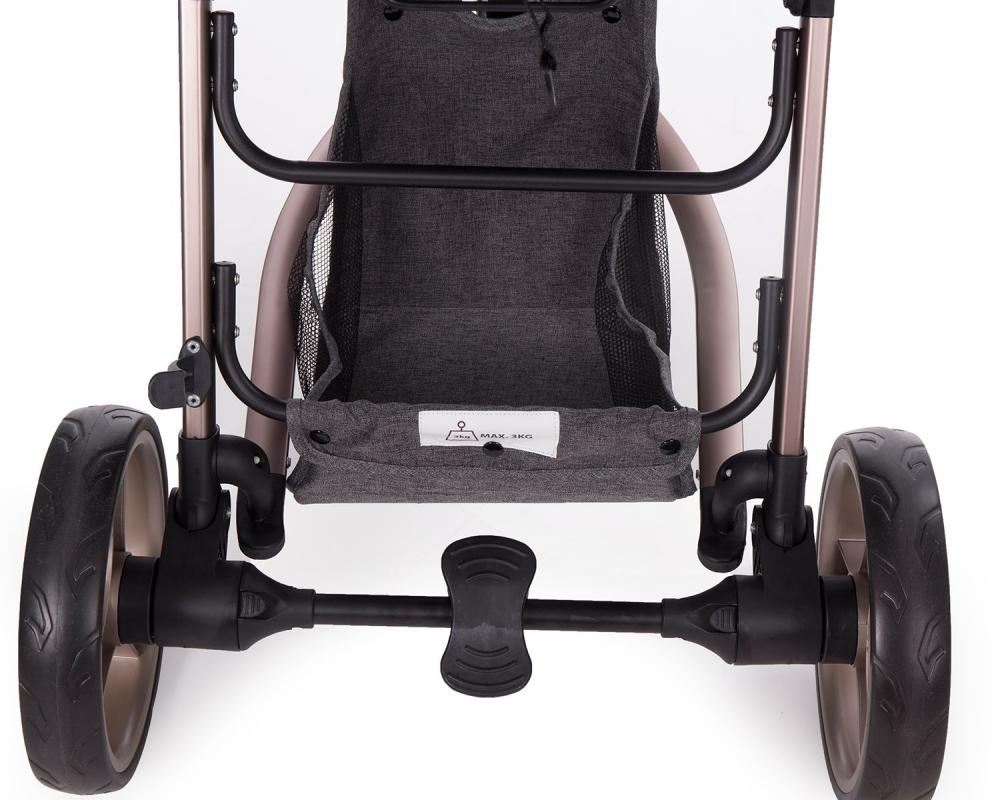 Carucior transformabil 2 in 1 amica beige