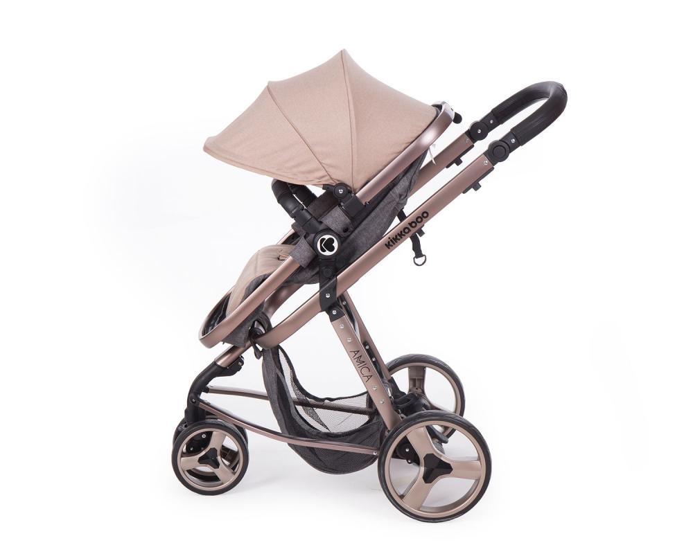 Carucior transformabil 3 in 1 Amica Beige - 3