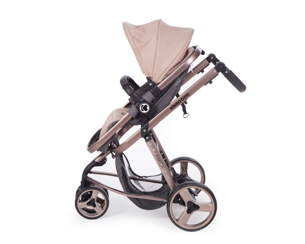 Carucior transformabil 3 in 1 Amica Beige - 5