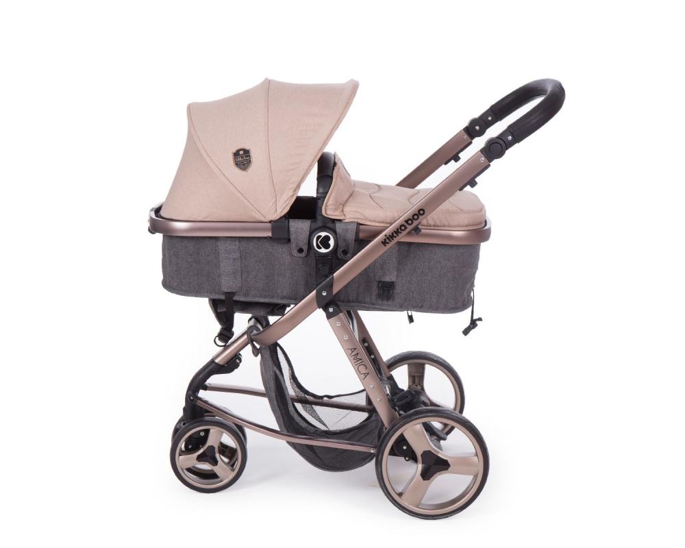 Carucior transformabil 3 in 1 Amica Beige - 8