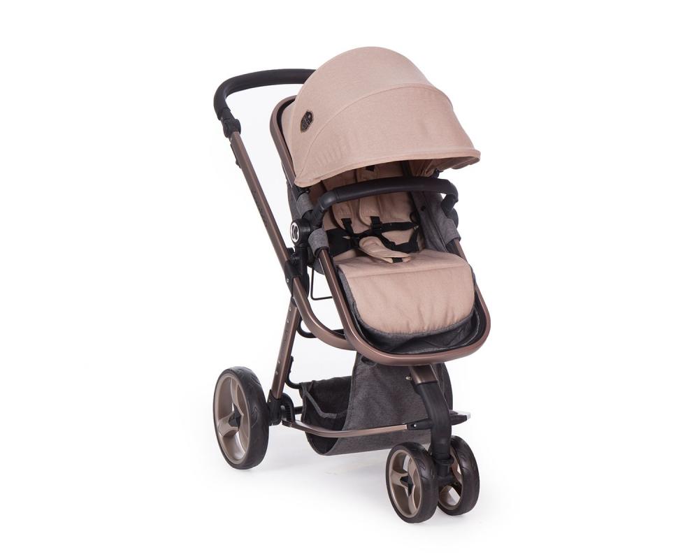Carucior transformabil 3 in 1 Amica Beige - 12