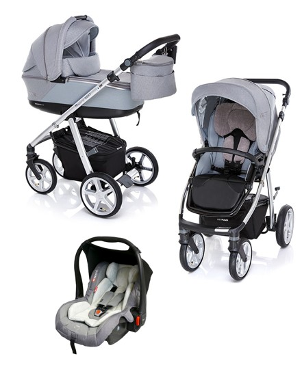 Carucior 3 in 1 espiro next silver 302 charm 2018