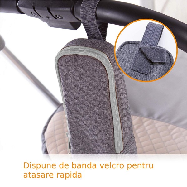 Gentuta tip termos gri pentru biberon