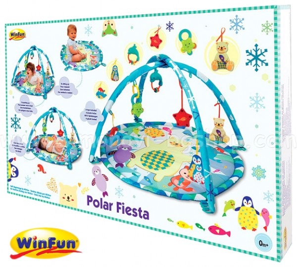 Saltea cu arcade activitati bebe Winfun Fiesta Polara nichiduta.ro imagine 2022