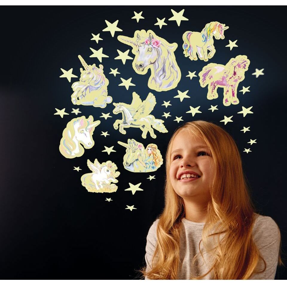Stele si unicorni fosforescenti the original glowstars company