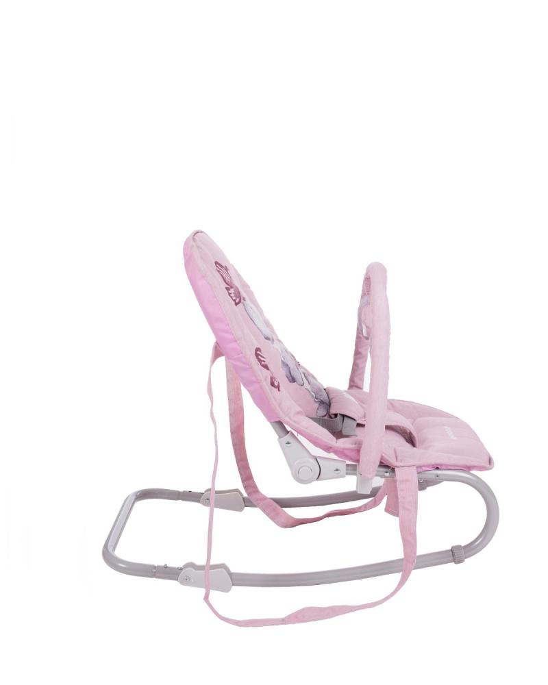 Balansoar pentru bebelusi Foliage Pink Rabbits