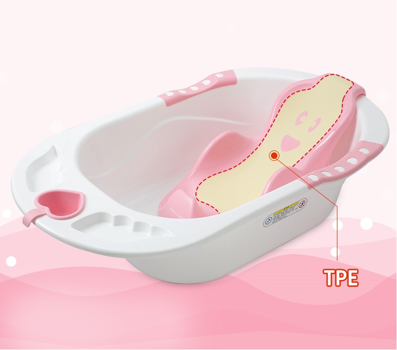 Cadita ergonomica cu suport detasabil Little Mom Sunny Pink Accesorii imagine noua responsabilitatesociala.ro