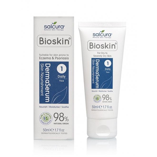 Dermaserum ser facial super hidratant pt ten predispus la eczeme psoriazis sau mancarimi Salcura 50 