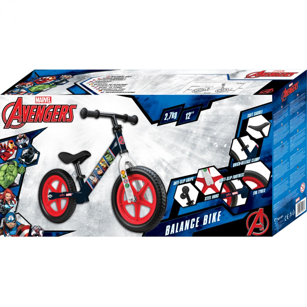 Bicicleta fara pedale 12 inch Avengers Seven - 1