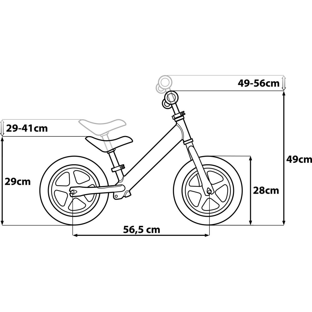 Bicicleta fara pedale 12 inch Avengers Seven - 2