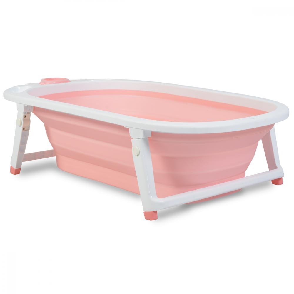 Cadita pliabila pentru copii Carribean Pink Accesorii imagine noua responsabilitatesociala.ro
