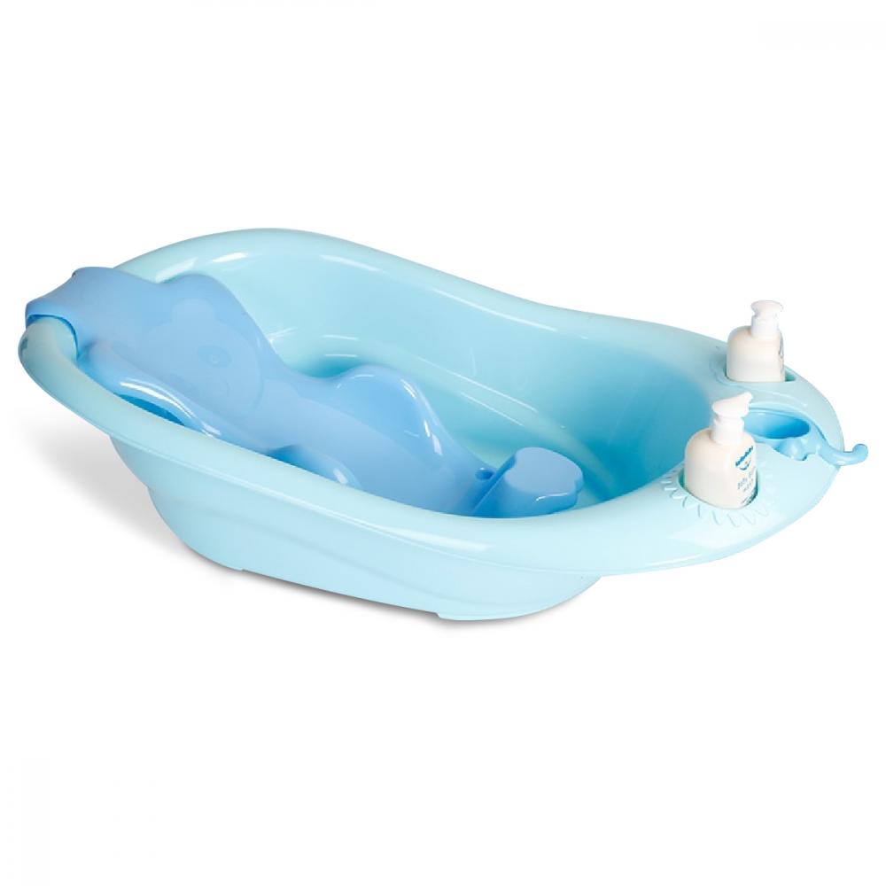 Cadita pentru copii cu reductor detasabil corfu blue