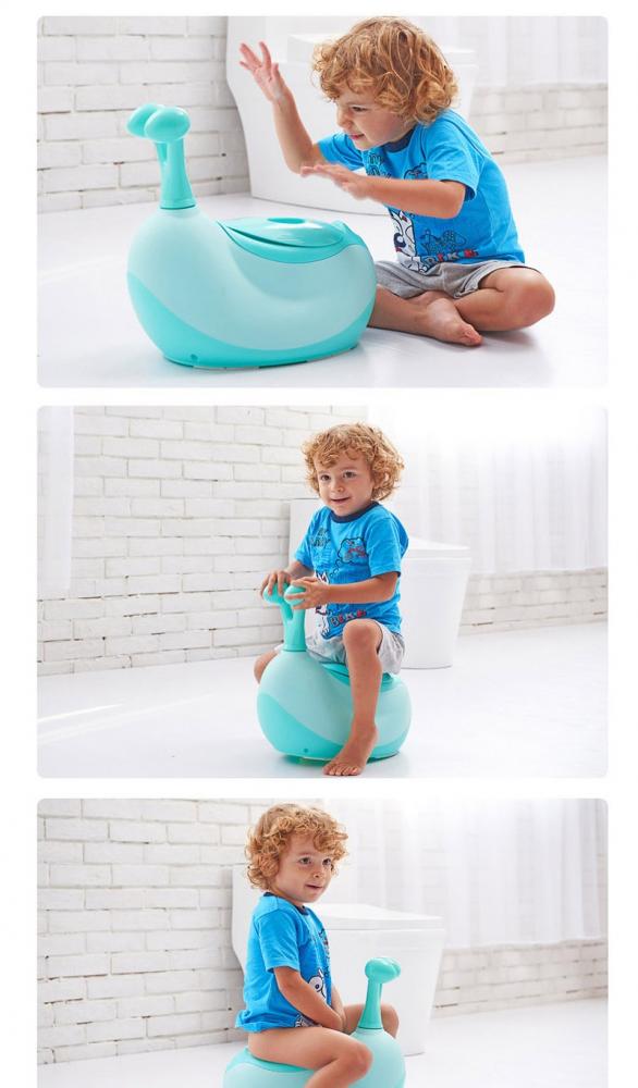 Olita Baby Potty Snail Blue - 2 | YEO