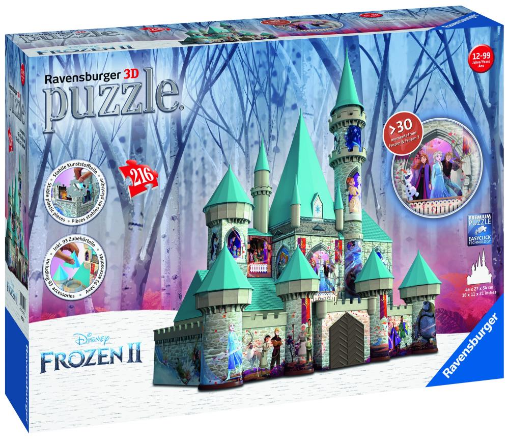 Puzzle 3D castel Frozen II 216 pcs