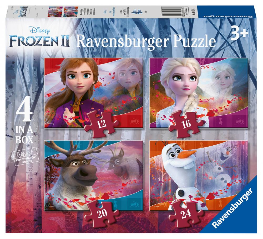 Puzzle Frozen II 12 16 20 24 piese