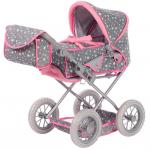 Carucior 2 in 1 pentru papusi Ruby Star Grey