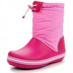 Cizme de zapada Crocs CB LodgePoint Boot K Candy Pink/Party Pink 22 (132 mm C6)