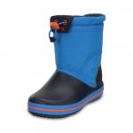 Cizme de zapada Crocs LodgePoint Snow Boot K Ocean 22 (132 mm C6)
