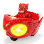 Masina Dickie Toys eroi in pijama Mission Racer Owlette cu figurina