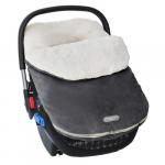 Sac de iarna JJ Cole Original Footmuff Bundle Me Grey