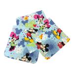 Set de 2 cearsafuri pt pat de 120x60 cm din finet cu elastic pe colturi