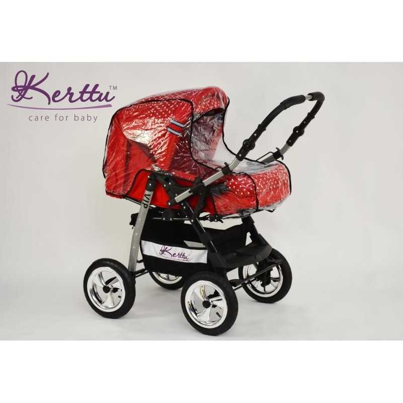 Carucior 3 in 1 kerttu vip 82 albastru jeans