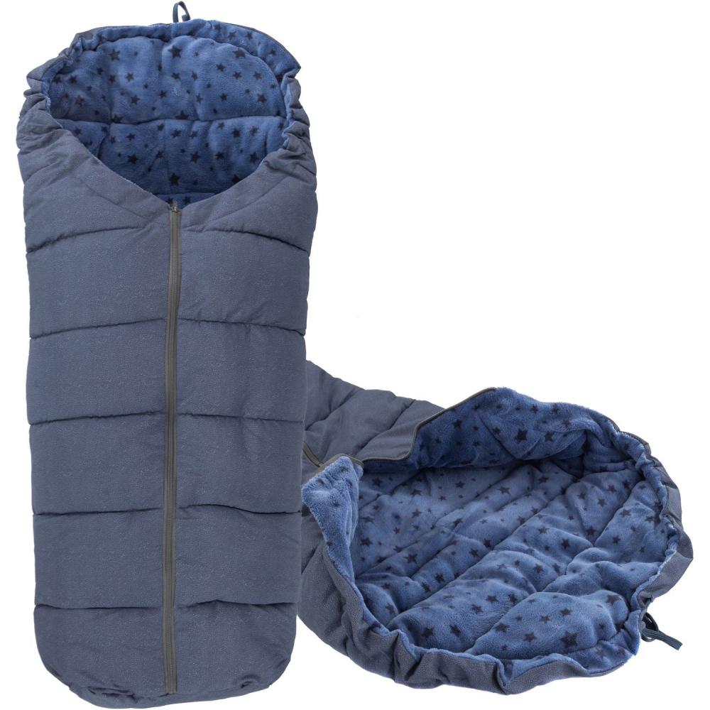 Sac de iarna 4 in 1 tutumi stelute albastru
