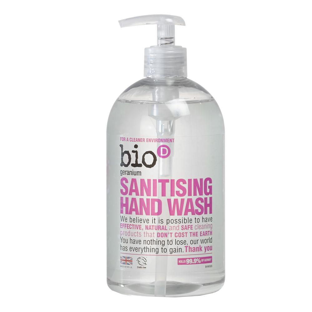 Sapun lichid de maini cu geranium bio-d hipoalergenic vegan 500ml