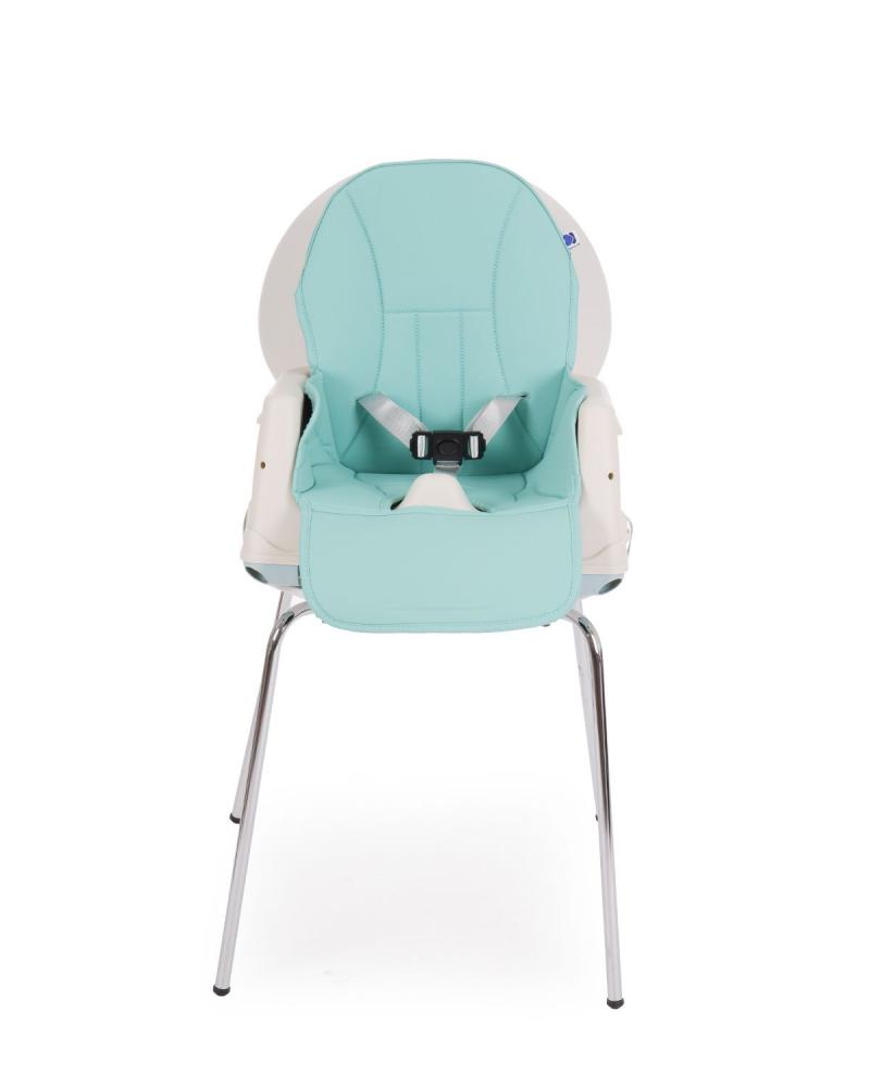 Scaun de masa KikkaBoo 3in1 Creamy Light Blue - 3 | YEO