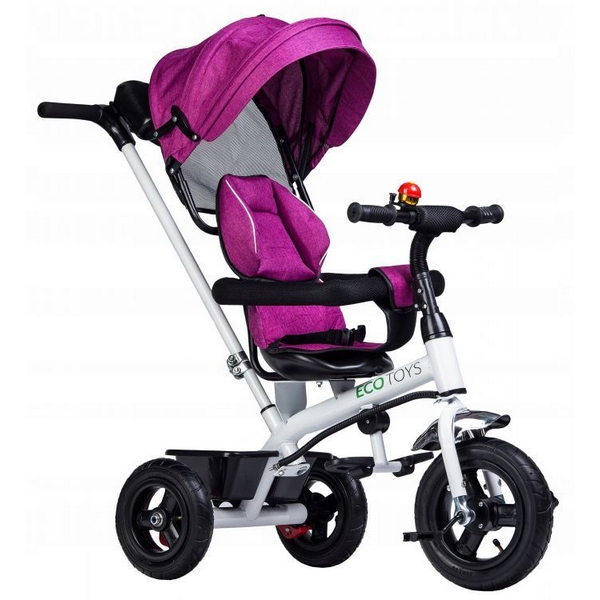 Tricicleta Ecotoys roz copii